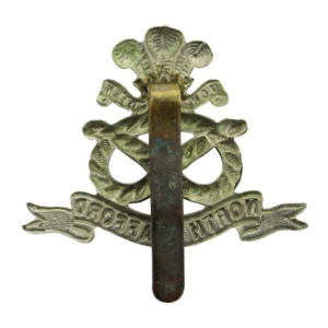 WW1 North Staffordshire (Stafford) Regiment Cap Badge