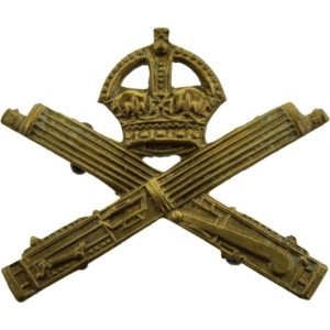 WW1 Machine Gun Corps MGC Collar Badge