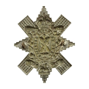 WW1 Royal Highland (Black Watch) Regiment Cap Badge - FIRST PATTERN