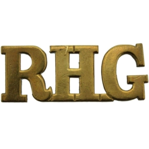 Royal Horse Guards RHG Regiment Shoulder Title
