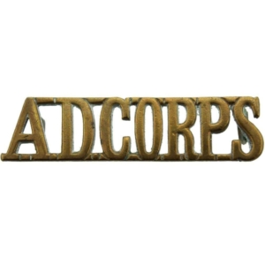 Royal Army Dental Corps RADC Dentist Shoulder Title - FIRST PATTERN