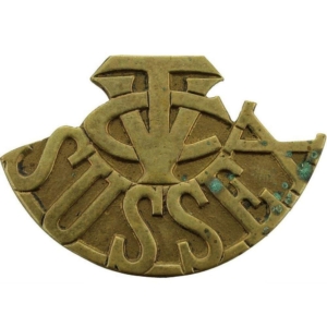 WW1 Sussex Volunteer Training Corps VTC, Royal Sussex Regiment Shoulder Title