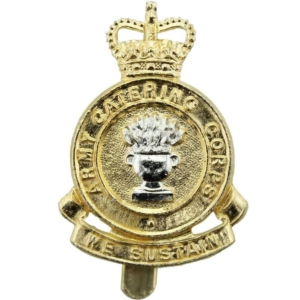 Army Catering Corps ACC Staybrite Anodised Cap Badge - Staybright