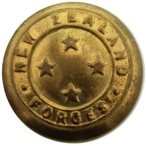 New Zealand Army Forces NZEF Corps SMALL Tunic Button - 18mm