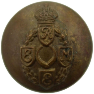 WW2 Royal Electrical & Mechanical Engineers Corps REME SMALL Tunic Button - 19mm