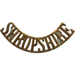 WW1 Kings Shropshire Light Infantry KSLI Regiment King's Shoulder Title