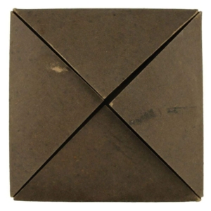 WW1 Death Penny / Memorial Plaque Cardboard Issue Envelope Cover