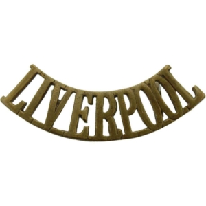 Boer War Kings Liverpool Regiment (King's) Shoulder Title