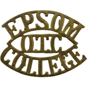 Epsom College OTC Officers Training Corps CCF Shoulder Title