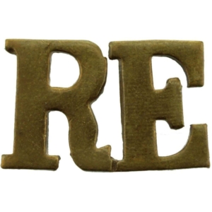 WW2 Royal Engineers Corps Shoulder Title