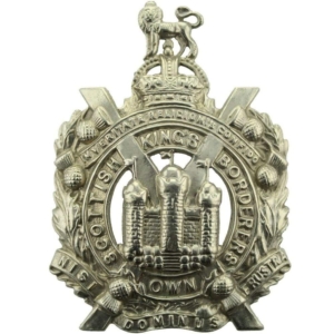 WW1 Kings Own Scottish Borderers Regiment KOSB (King's) Cap Badge