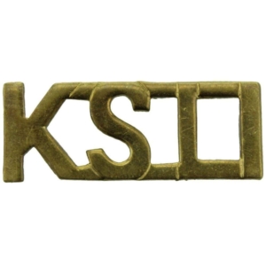 WW1 Kings Shropshire Light Infantry KSLI Regiment King's Shoulder Title