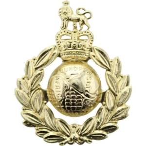 Royal Marines Corps Staybrite Anodised Cap Badge - Staybright