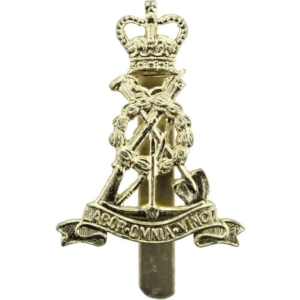 Royal Pioneer Corps Labour Staybrite Anodised Cap Badge - Staybright