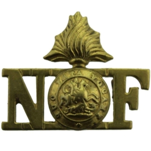 WW1 Northumberland Fusiliers Regiment Shoulder Title