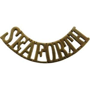 Seaforth Highlanders Scottish Regiment Shoulder Title