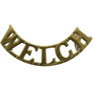WW2 Welch (Welsh) Regiment Shoulder Title