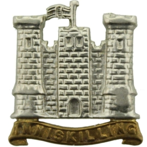 5th Royal Inniskilling Dragoon Guards Irish Regiment Collar Badge