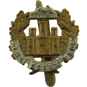 WW1 Essex Regiment Cap Badge