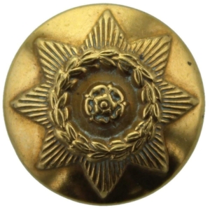 WW1 East Yorkshire Regiment SMALL Tunic Button - 19mm