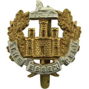 WW2 Essex Regiment Cap Badge