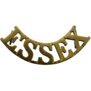WW1 Essex Regiment Regiment Shoulder Title