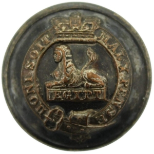VICTORIAN Manchester Regiment Tunic Button - 26mm