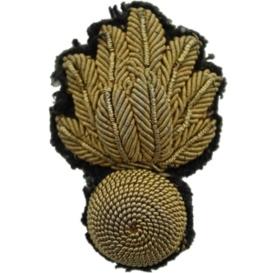 Royal Engineers Corps OFFICERS Bullion Collar Badge