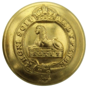 WW1 Manchester Regiment Tunic Button - 26mm