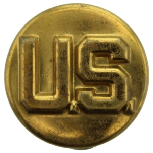 WW2 United States US Army American Infantry Collar Badge