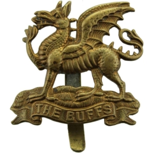 WW1 Royal East Kent (The Buffs) Regiment Cap Badge