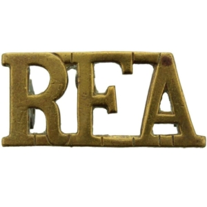 WW1 Royal Field Artillery RFA Shoulder Title