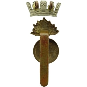 WW1 Royal Irish Fusiliers RIF Regiment Cap Badge - DUAL CONSTRUCTION