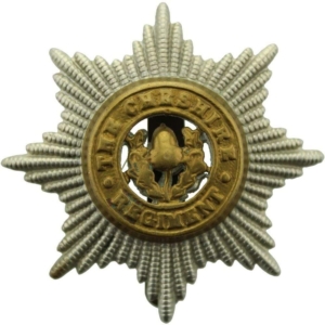 WW2 Cheshire Regiment Cap Badge