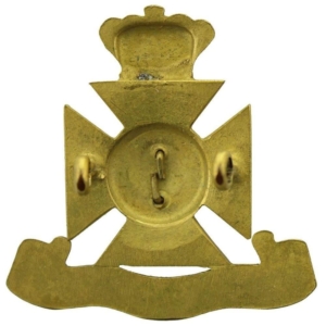 The Wiltshire Regiment OFFICERS GILT Cap Badge