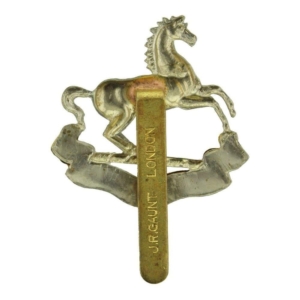 WW2 Kings Liverpool Regiment (King's) Cap Badge - J.R.GAUNT LONDON