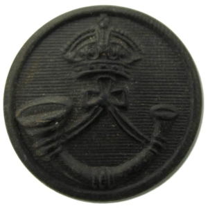 The Rifle Brigade (Prince Consort's Own) Regiment PLASTIC Tunic Button - 23mm