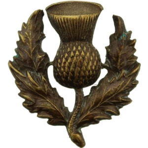 Scots Guards Regiment (Scottish) OFFICERS Bronze Collar Badge