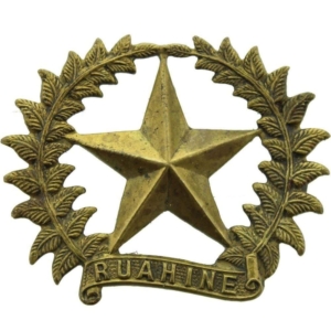 WW1 New Zealand Army 17th Ruahine Regiment Cap Badge