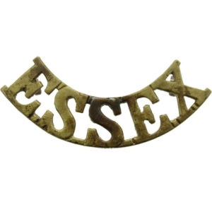 WW1 Essex Regiment Regiment Shoulder Title