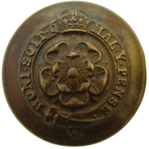 WW1 Royal London Fusiliers Regiment Tunic Button - 26mm
