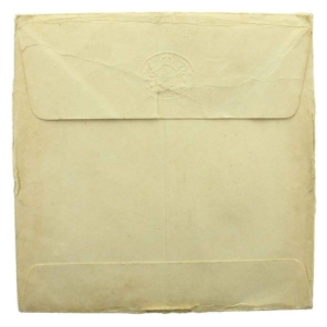 WW1 Penny / Death Plaque Paper Envelope Cover