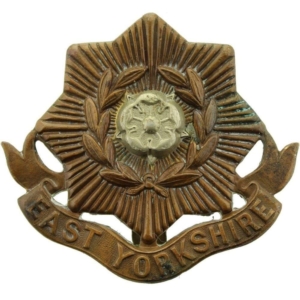 WW1 East Yorkshire Regiment Cap Badge