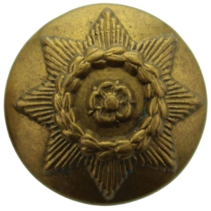 WW1 East Yorkshire Regiment SMALL Tunic Button - 19mm