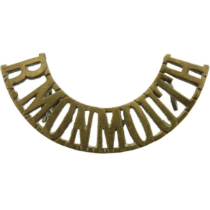 WW1 Monmouthshire Regiment Battalion Shoulder Title