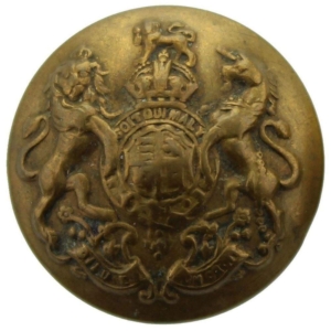 WW1 General Service Corps Regiment Tunic Button - 26mm
