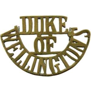 WW1 Duke of Wellingtons West Riding Regiment Shoulder Title