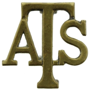 WW2 Auxiliary Territorial Service ATS Shoulder Title