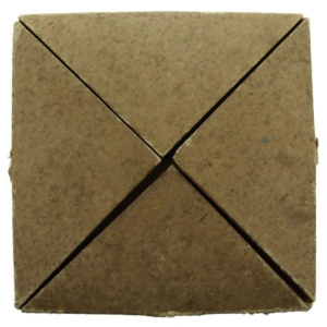 WW1 Death Penny / Memorial Plaque Cardboard Issue Envelope Cover