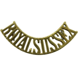 WW1 Royal Sussex Regiment Shoulder Title